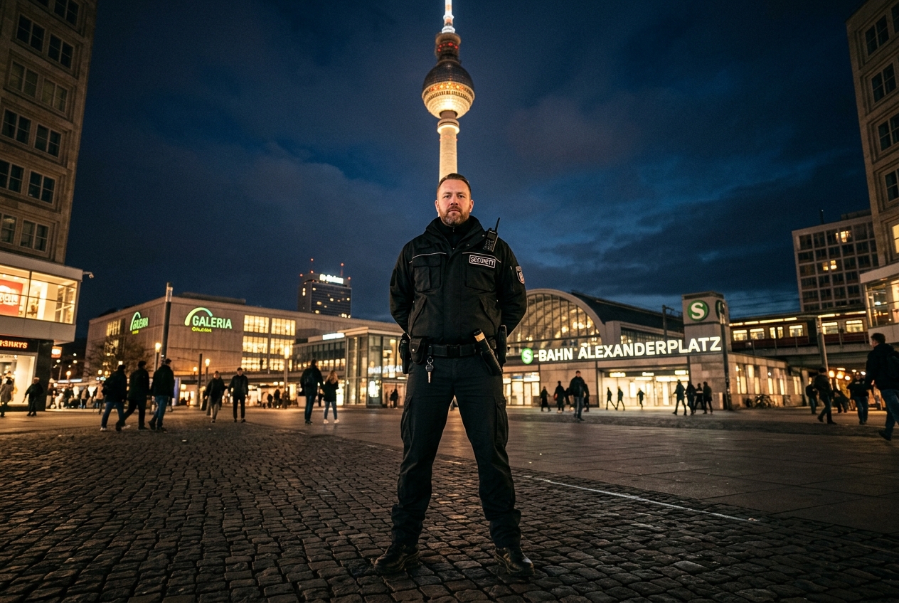 Star Security — Einsatz am Alexanderplatz Berlin